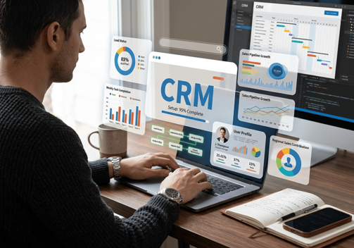 Synced Funnels & CRM Management